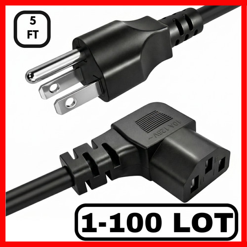 Lot 5ft power cord - lot,